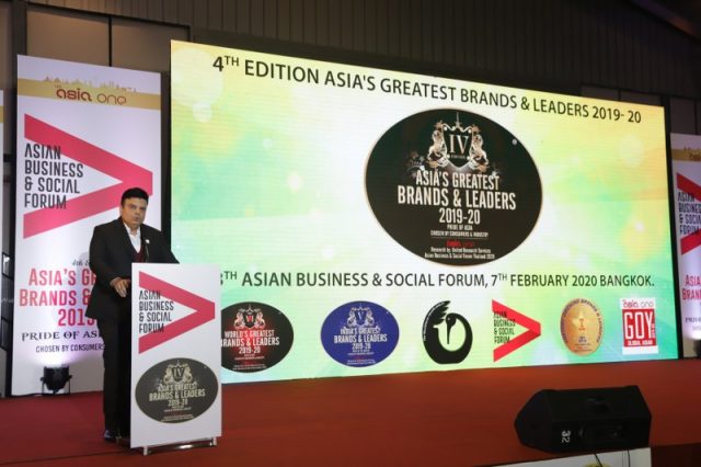 AsiaOne – Asian Business Awards – Bangkok 2020
